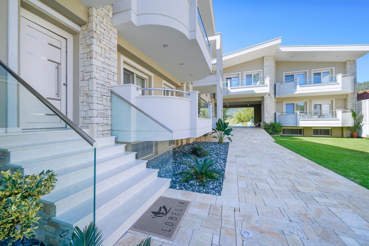 Lobelia Luxury Suites Chrysi Ammoudia Exterior foto